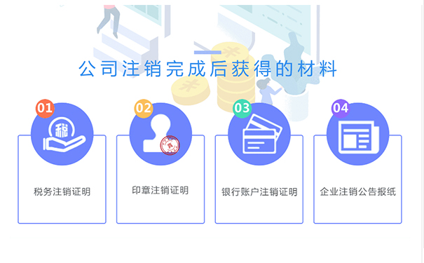 鄭州公司注銷成功，你會拿到如下材料